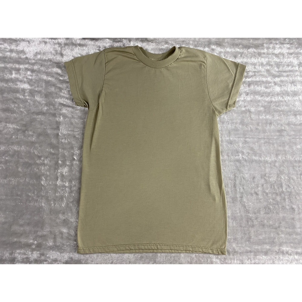 US MILITARY Sand Tan t‎ shirt 8415-01-519-8784 size SMALL